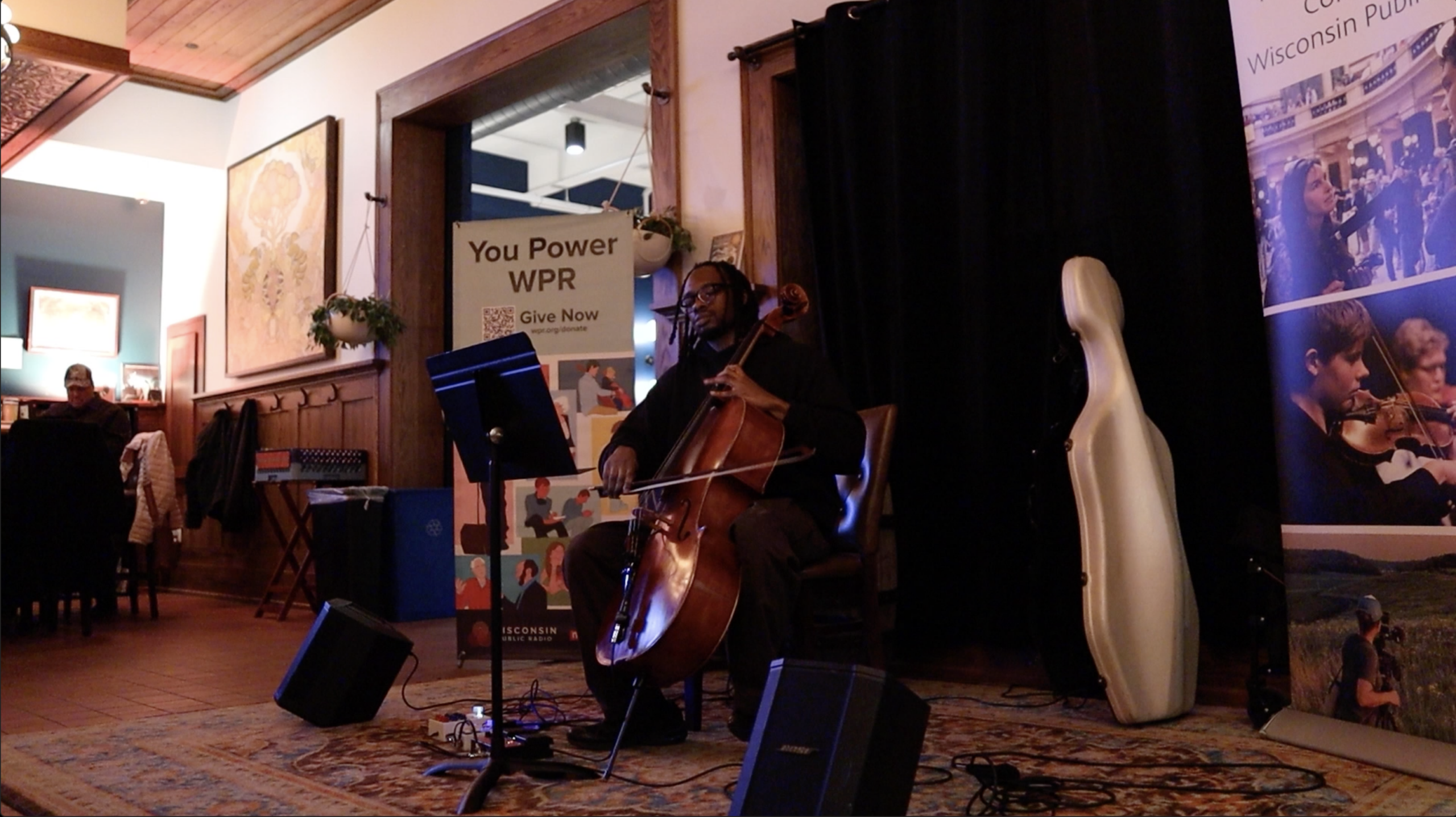 Malik Johnson Live at Indeed Brewing | WPR Pint-Sized Concert | Tiny Desk Cellist