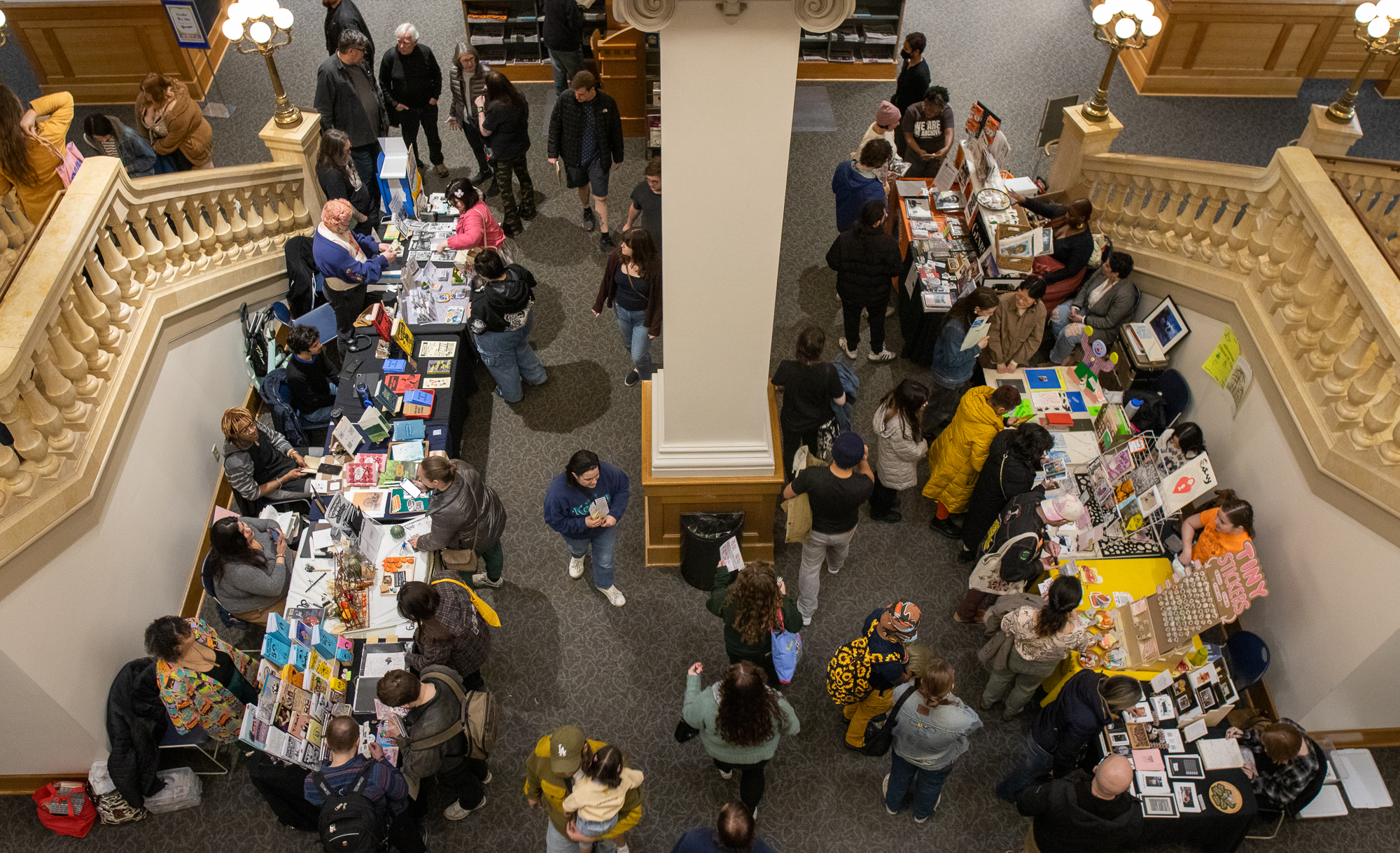 Loud Day at the Library